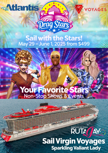 DRAG STAR CRUCERO LGBTIQ+ 29 DE MAYO AL 01 DE JUNIO 2025 DESDE MIAMI  USA